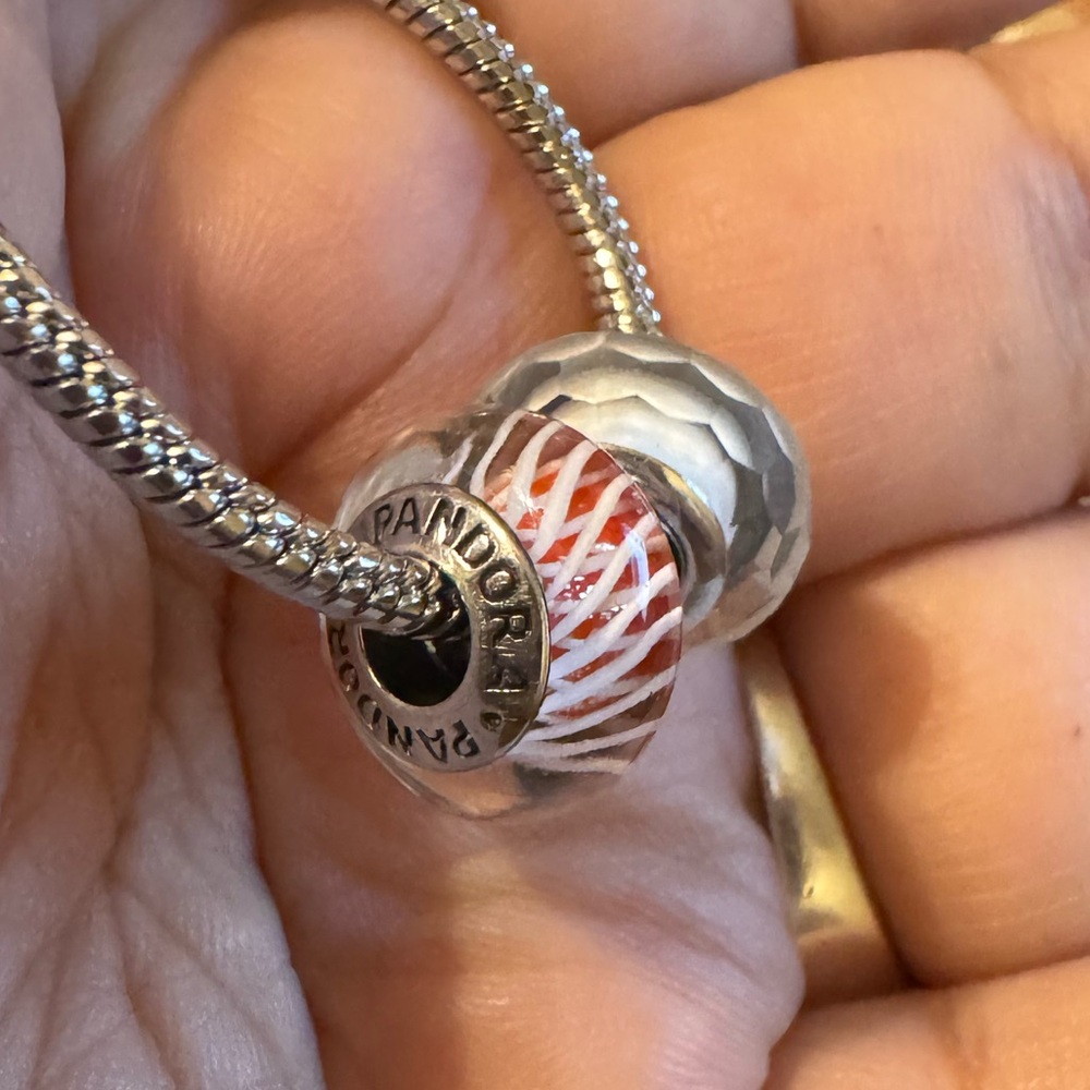 2pc Pandora Marano Charm Bundle - Picture 2 of 2